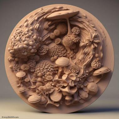 Patterns and decorations Spore 2 3d model